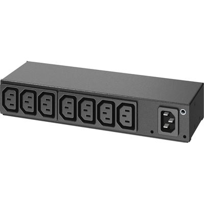 APC Rack PDU, Basic, 0U/1U, 120-240V/15A, 220-240V/10A, (8) (AP6015A)