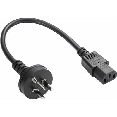APC Power Cord, IEC C13 to AS/NZS 3112 (AU) Plug, 250V 10A (AP9869)