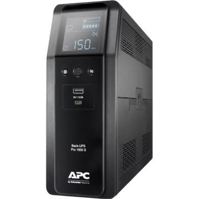 APC BACK UPS PRO BR 1200VASINEWAVE8 OUTLETS AVR LCD INTERF (BR1200SI)
