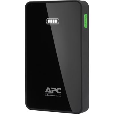 APC Mobile Power Pack, 5000mAh Li-Polymer, Black (M5BK)