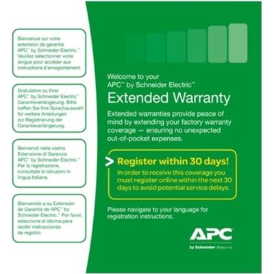 APC 1 YEAR CONCURRENT EXTENDED WARRANTY FOR (1) (WBEXT1YR-SU-02)