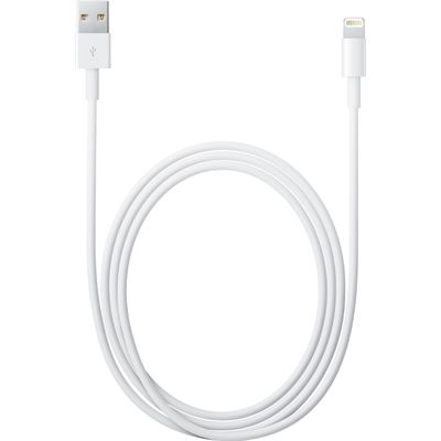 Apple LIGHTNING TO USB 2.0 CABLE (2.0M) CONNECTS IPHONE (MD819AM/A)