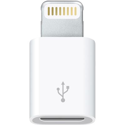 Apple LIGHTNING TO MICRO USB ADAPTER CONNECT AN IPHONE (MD820AM/A)