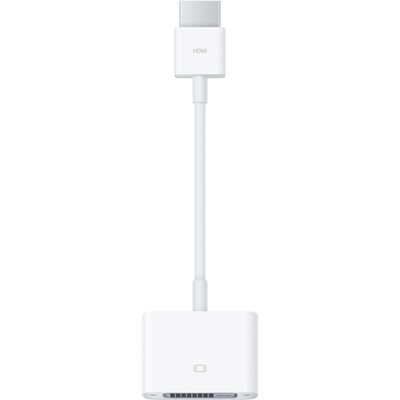 Apple HDMI to DVI Adapter, connect to a DVI display or (MJVU2ZA/A)