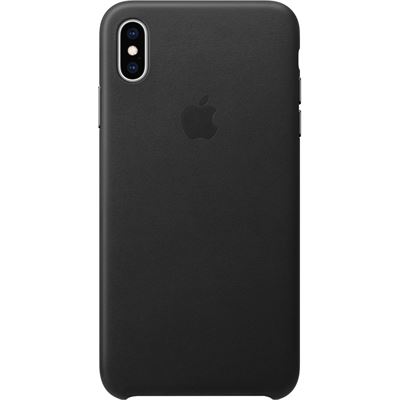 Apple IPHONE XS MAX LEATHER CASE - BLACK (MRWT2FE/A)