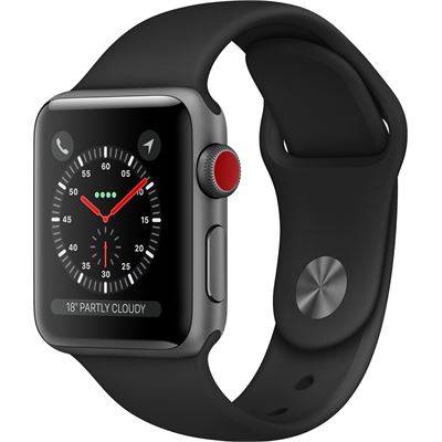 Apple Watch Series 3 GPS+ Cellular 38mm Space Grey | Acquire