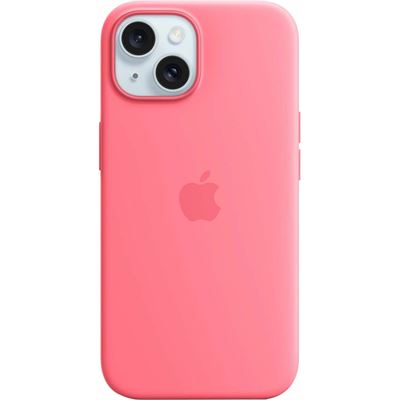 Apple iPhone 15 Silicone Case with MagSafe - Pink (MWN93FE/A)