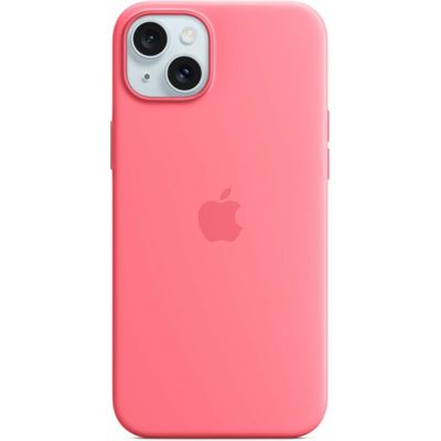 Apple iPhone 15 Plus Silicone Case with MagSafe - Pink (MWNE3FE/A)