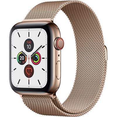 Apple WATCH SERIES 5 GPS + CELLULAR - 44MM GOLD STAINLESS (MWWJ2X/A)