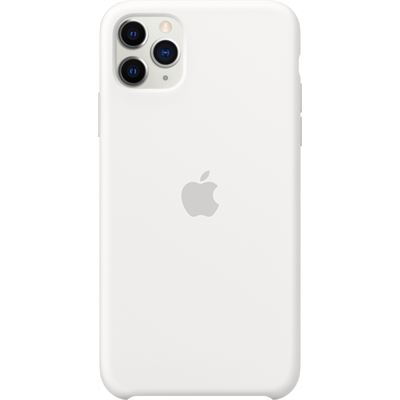 Apple IPHONE 11 PRO MAX SILICONE CASE - WHITE (MWYX2FE/A)