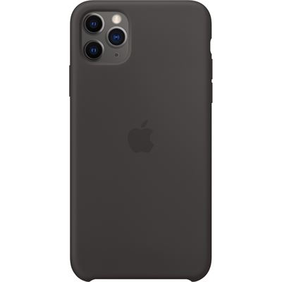 Apple IPHONE 11 PRO MAX SILICONE CASE - BLACK (MX002FE/A)