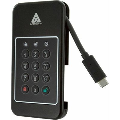 Apricorn SECURE STORAGE AEGIS NVX USB-C 500GB (ANVX-500GB)