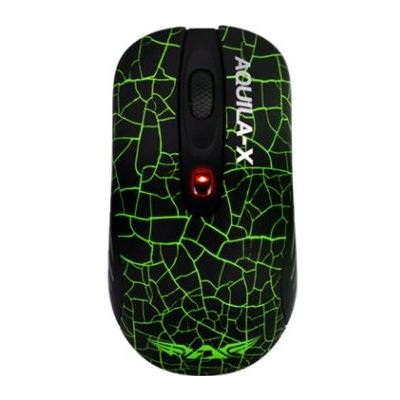 Armaggeddon Aquila X2A Mouse LED Effect/4xButton/Nylon (X2A GREEN)