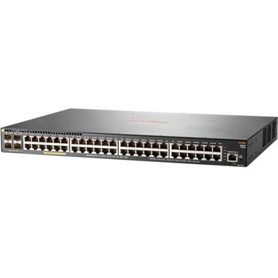 Aruba HPE Aruba 2930F 48G PoE+ 4SFP+ Switch - 48 Network, 4 (JL256A)