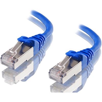 Astrotek CAT6A Shielded Cable 2m Blue Color 10GbE (AT-RJ45BLUF6A-2M)