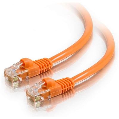 Astrotek CAT6 Cable 0.25m/25cm - Orange Color (AT-RJ45OR6-0.25M)