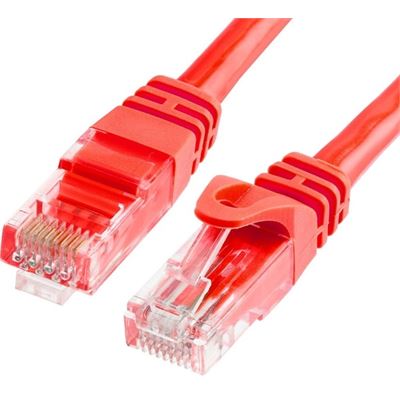 Astrotek CAT6 Cable 1m - Red Color Premium RJ45 (AT-RJ45REDU6-1M)