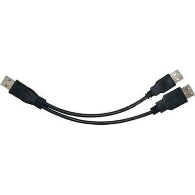Astrotek USB 2.0 Y Splitter Cable 30cm - Type A Male (AT-USB-AM-AMAF)