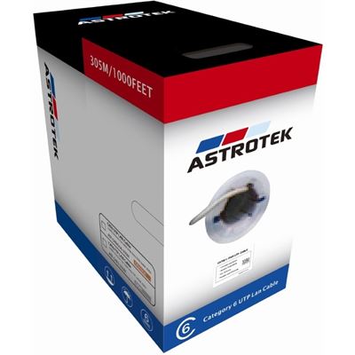 Astrotek CAT6 FTP Cable 305m Roll - Blue Full 0.55mm (ATP-BLUF6-305M)