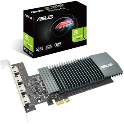 Asus GT710-4H-SL-2GD5 GT710 2GB DDR5 PCIE Graphics (GT710-4H-SL-2GD5)