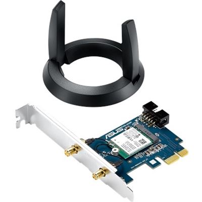 Asus PCE-AC55BT B1 AC1200 WiFi PCIe Card With (PCE-AC55BT B1)