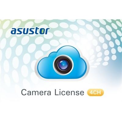 Asustor NVR Camera License Package &#8211; 4CH (AS-SCL04)