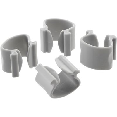 ATDEC SYSTEMA Cable Clips Pack of 4 black (SC4B)