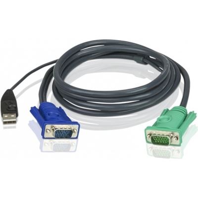 ATEN 2L-5201U (1.2m) USB KVM Cable 3in1 (2L-5201U)