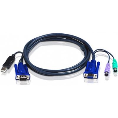 ATEN KVM CABLE 6m PS/2 M - USB A (2L-5506UP)