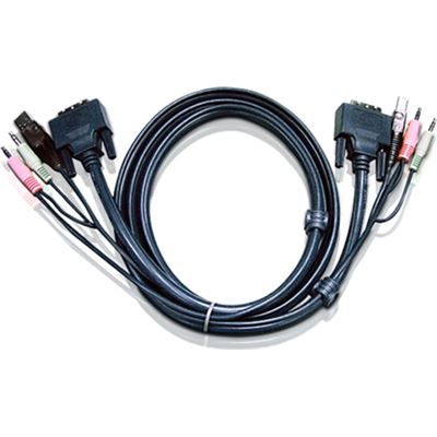 ATEN 5m USB DVI-D Dual Link KVM Cable (2L-7D05UD)