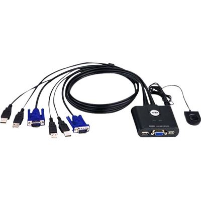ATEN 2-Port USB VGA Cable KVM Switch (CS22U-AT)