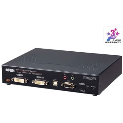 ATEN DVI-I Dual Display KVM over IP Transmitter with (KE6940AIT-AX-U)