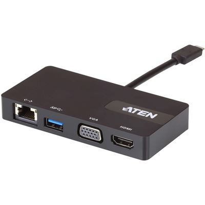 ATEN USB-C Single-View Multiport Mini Dock. HDMI/VGA (UH3232-AT)