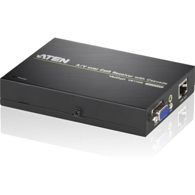 ATEN A/V Over Cat 5 Receiver with Cascade for (VE172R-AT-U)