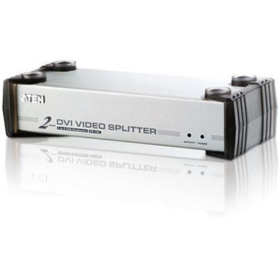 ATEN VS162 2 Port DVI Video Splitter w/ Audio (1 PC to 2 (VS162-AT-U)