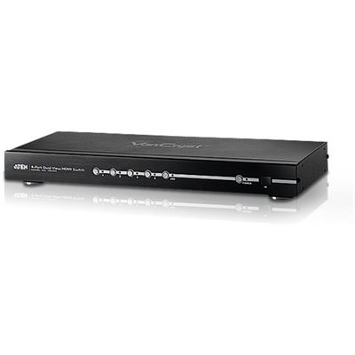ATEN VS-482 Four-Port Dual View HDMI Video Switch for (VS482-AT-U)