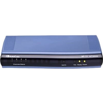 AudioCodes MediaPack 118 analog VoIP gateway (MP118/4S/4O/SIP/CER)