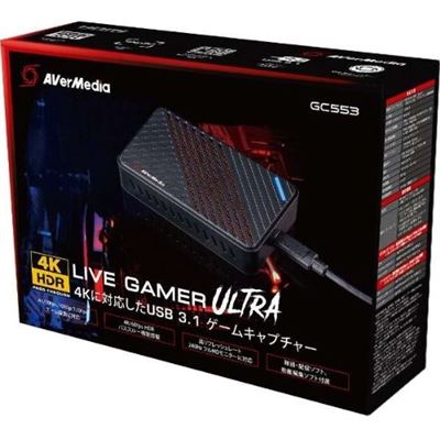 AVerMedia GC553 Live Gamer Ultra 4K Recording, Edit (61GC5530A0A2)