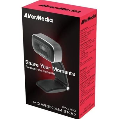 AVerMedia CAM PW310 Full HD 1080 Video. Smooth and (61PW310O00AB)