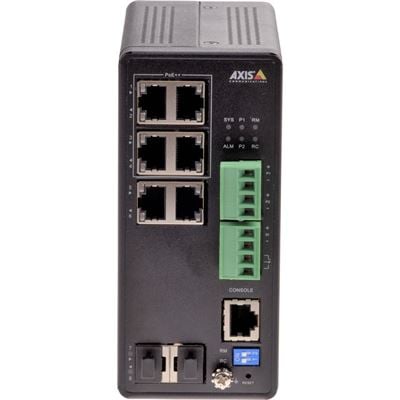 Axis Communications AXIS SWITCH T8504-R 4-PORT INDUSTRIAL (01633-001)