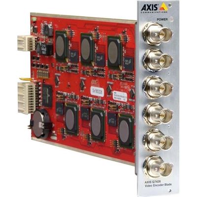 Axis Communications 6 channel video encoder blade (0584-001)