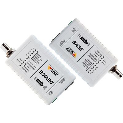 Axis Communications Pair of Ethernet over COAX adapters (5026-401)