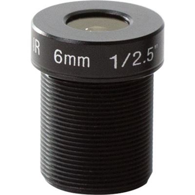 Axis Communications AXIS LENS M12 6MM FOR Q6000-E MKII 5/PK (5801-771)