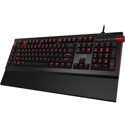 Azio ARMATO Red Backlit Gaming Keyboard with Cherry (MGK-ARMATO-01)