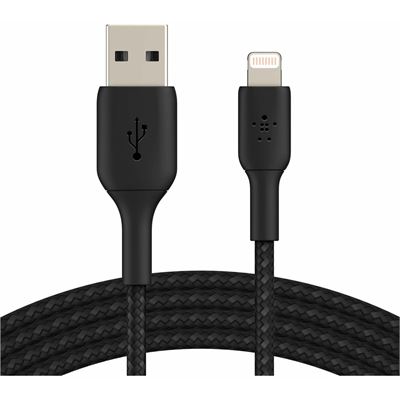 Belkin 2M USB-A TO LIGHTNING CHARGE/SYNC CABLE (CAA002BT2MBK)