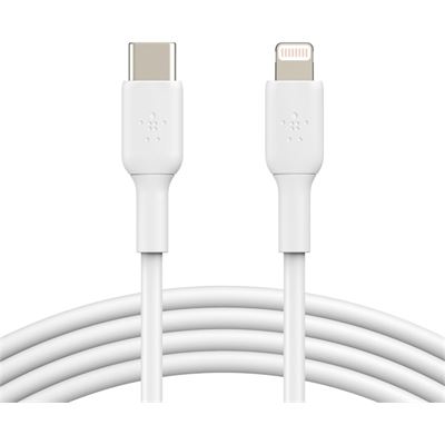 Belkin 1M USB-C TO LIGHTNING CHARGE/SYNC CABLE, MFi (CAA003BT1MWH)