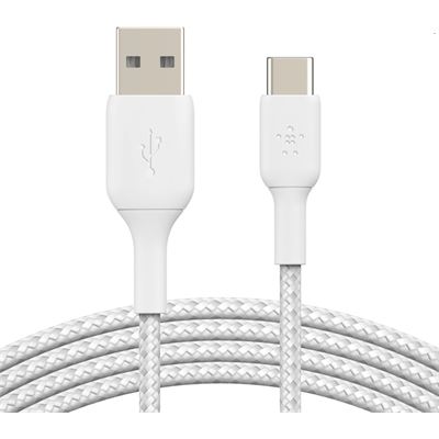 Belkin Boostâ†‘Charge USB A to USB C â„¢Braided Cable (CAB0.02BT1MBK)