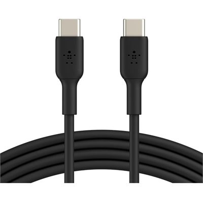 Belkin 1M USB-C TO USB-C CABLE, BOOST CHARGE, BLACK, 2 (CAB003BT1MBK)