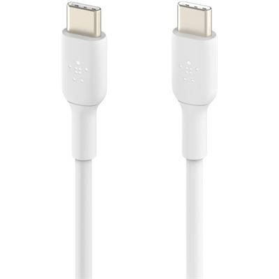 Belkin 1M USB-C TO USB-C CABLE, BOOST CHARGE, WHITE, 2 (CAB003BT1MWH)