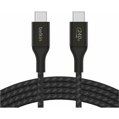 Belkin BOOSTCHARGE 1M USB-C TO USB-C BRAIDED CABLE (CAB015BT1MBK)